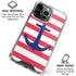 Nautical Stripes iPhone 16 Pro Clear Case